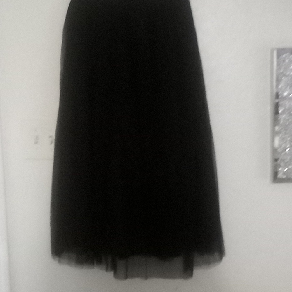 Black skirt with lace size small